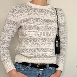 J.Crew Patterned sweater